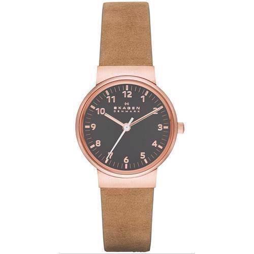 Image of rosa forgyldt Ancher quartz Dame ur fra Skagen